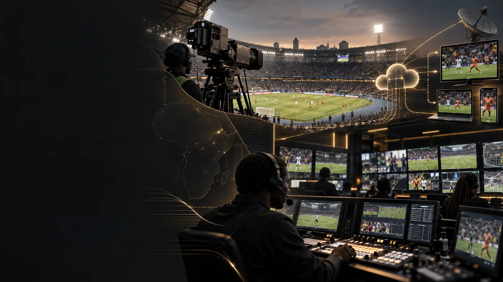 Production, Distribution & the African Broadcast Chain